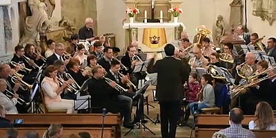 Serenade zum Bläsertreffen 2015, Kirche Naustadt